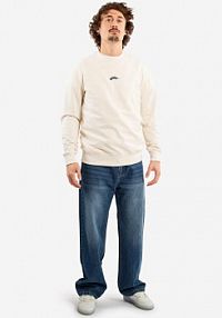 Bluza skaterska z kolekcji roos zwetsloot, beżowa, niebarwiona  Decathlon damska