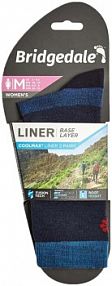 Skarpety do turystyki   liner bl cool 2 pary ld Bridgedale damskie