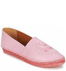 Espadryle Kenzo  różowe damskie CLASSIC ESPADRILLES TIGER