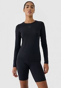 Longsleeve czarny 4F damski 4FWMM00TFLOF505-20S