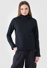 Kurtka przeciwdeszczowa czarna 4F 4FWSS25TSOFF320-20S