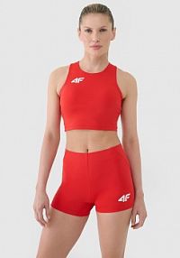 Biustonosz sportowy czerwony 4F 4FSMM00USBAF212-62S