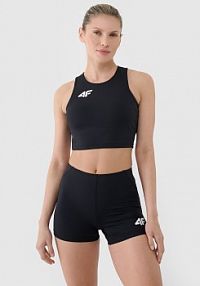 Biustonosz sportowy czarny 4F 4FSMM00USBAF212-20S