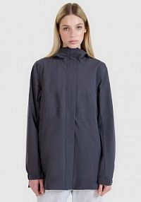 Parka szara 4F 4FWSS25TTJAF686-22S