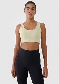 Biustonosz sportowy zielony 4F 4FRSS25USBAF167-42S