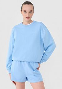 Bluza niebieska 4F damska 4FWMM00TSWSF1765-32S