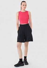 Szorty sportowe czarne 4F 4FRSS25TSHOF701-20S