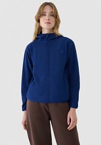 Bluza z polaru granatowa 4F damska 4FWSS25TFLEF323-031S