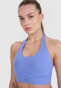 Biustonosz sportowy niebieski 4F 4FALSSS25USBAF186-33S