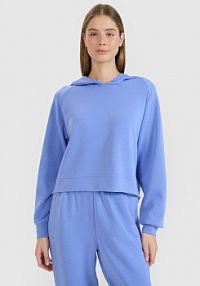 Bluza niebieska 4F damska 4FWSS25TSWSF1562-33S