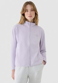 Bluza z polaru fioletowa 4F damska 4FWSS25TFLEF322-51S