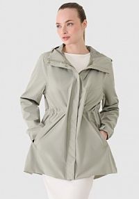 Parka oliwkowa / khaki 4F 4FWSS25TTJAF686-44S