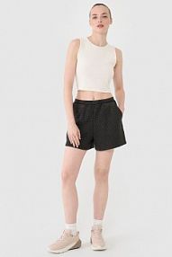 Szorty sportowe czarne 4F 4FRSS25TSHOF699-20S