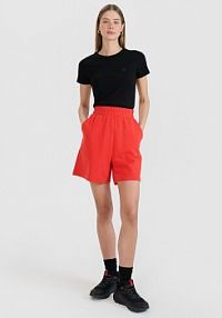 Szorty sportowe czerwone 4F 4FWMM00TSHOF771-62S