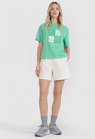 Szorty sportowe białe 4F 4FRSS25TSHOF750-11S