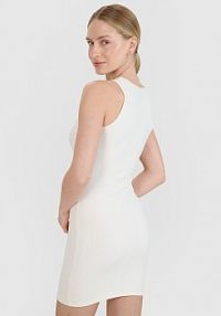 Sukienka biała 4F 4FRSS25TDREF188-11S