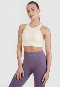 Biustonosz sportowy biały 4F 4FALSSS25USBAF187-11S