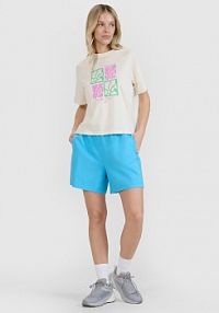 Szorty sportowe niebieskie 4F 4FRSS25TSHOF750-33S