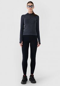 Legginsy czarne 4F damskie 4FRAW24TTIGF224-20S