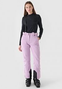 Spodnie narciarskie fioletowe 4F 4FWAW24TFTRF0754-52S