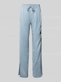 Spodnie dresowe z elastycznym ściągaczem ADIDAS SPORTSWEAR niebieskie damskie EAN IY6855