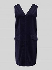 Sukienka mini z dekoltem w serek model CORDA YAS granatowa EAN 26037204