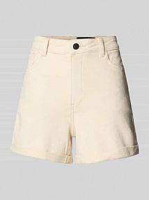 Szorty jeansowe z wysokim stanem i 5 kieszeniami model MONI Noisy May EAN 27029546