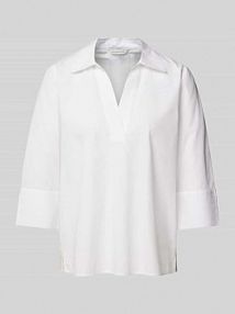 Tunika o kroju regular fit z mieszanki lyocellu i bawełny Tom Tailor biała EAN 1045247