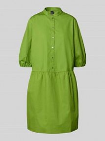 Sukienka koszulowa o długości do kolan z listwą guzikową Marc Cain zielona EAN YA 21.09 W45