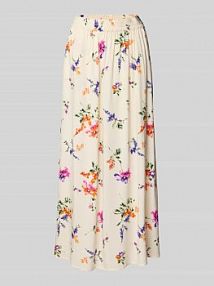 Długa spódnica z elastycznym pasem model ASINA YAS biała EAN 26034011