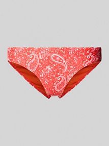 Figi bikini ze wzorem na całej powierzchni model BAOMI Pieces czerwone EAN 17134622