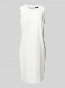 Sukienka etui o kroju slim fit z wszytym zamkiem błyskawicznym Windsor biała EAN 30045867