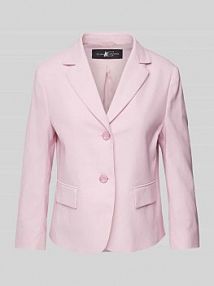 Żakiet z kołnierzem z klapami LUISA CERANO różowy EAN 418362 3715