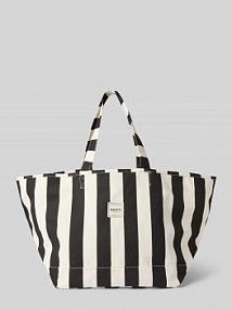 Torba shopper z uchwytem model JUNO Barts czarna EAN 6325