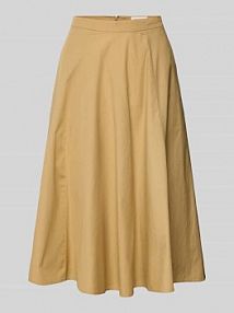 Spódnica midi z wpuszczanymi kieszeniami Gant beżowa EAN 4400163