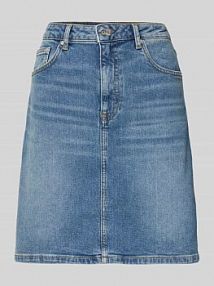 Spódnica jeansowa z wpuszczanymi kieszeniami Gant niebieska EAN 4400185