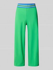 Krój regular fit zakładane przez głowę kuloty z utrwalonymi kantami model „SALLY” RAFFAELLO ROSSI zielone EAN 586763 9902