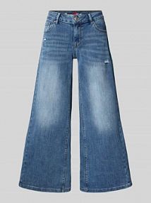 Jeansy o skróconym kroju model ITALY Buena Vista niebieskie damskie EAN 2503-B5865