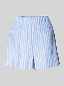 Szorty o kroju relaxed fit z elastycznym pasem model FRIDA Noisy May niebieskie damskie EAN 27034801