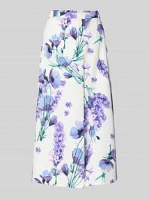 Spódnica midi z bocznym zamkiem błyskawicznym model Caitlin GUIDO MARIA KRETSCHMER WOMAN fioletowa EAN GMK4528001