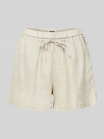 Szorty z elastycznym pasem model YERAALF ECOALF beżowe damskie EAN MCWGAPCYERAL0710S25