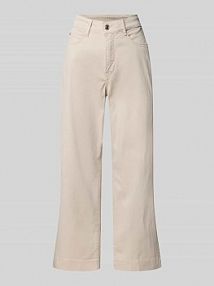 Kuloty z szeroką nogawką i 5 kieszeniami model Dream MAC beżowe EAN 425544400