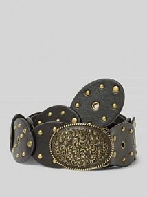 Pasek w talii z nitami model GLADIATOR Only czarny damski EAN 15357052