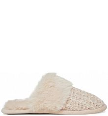 Kapcie DeeZee beżowe damskie HHS-22LP-921 BEŻOWY