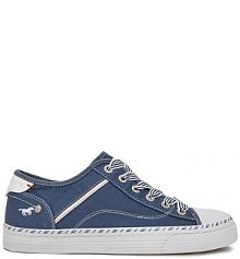 Trampki mustang jeansowy damskie 1376-303