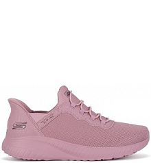Sneakersy Skechers różowe damskie BOBS SQUAD CHAOS 117500 ROS