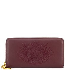 Portfel Juicy Couture bordowy damski BIJXT8652WVP