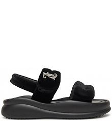 Sandały na obcasie Juicy Couture czarne WSS21514-01