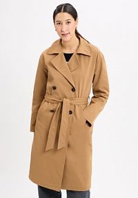 Płaszcz   NMManya Kobiety beżowy jednolity XL Noisy May damski
