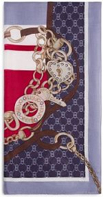 Szalik   Foulard Kobiety Modal wielokolorowy/niebieski nadruk ONE SIZE Liu Jo Collection damski